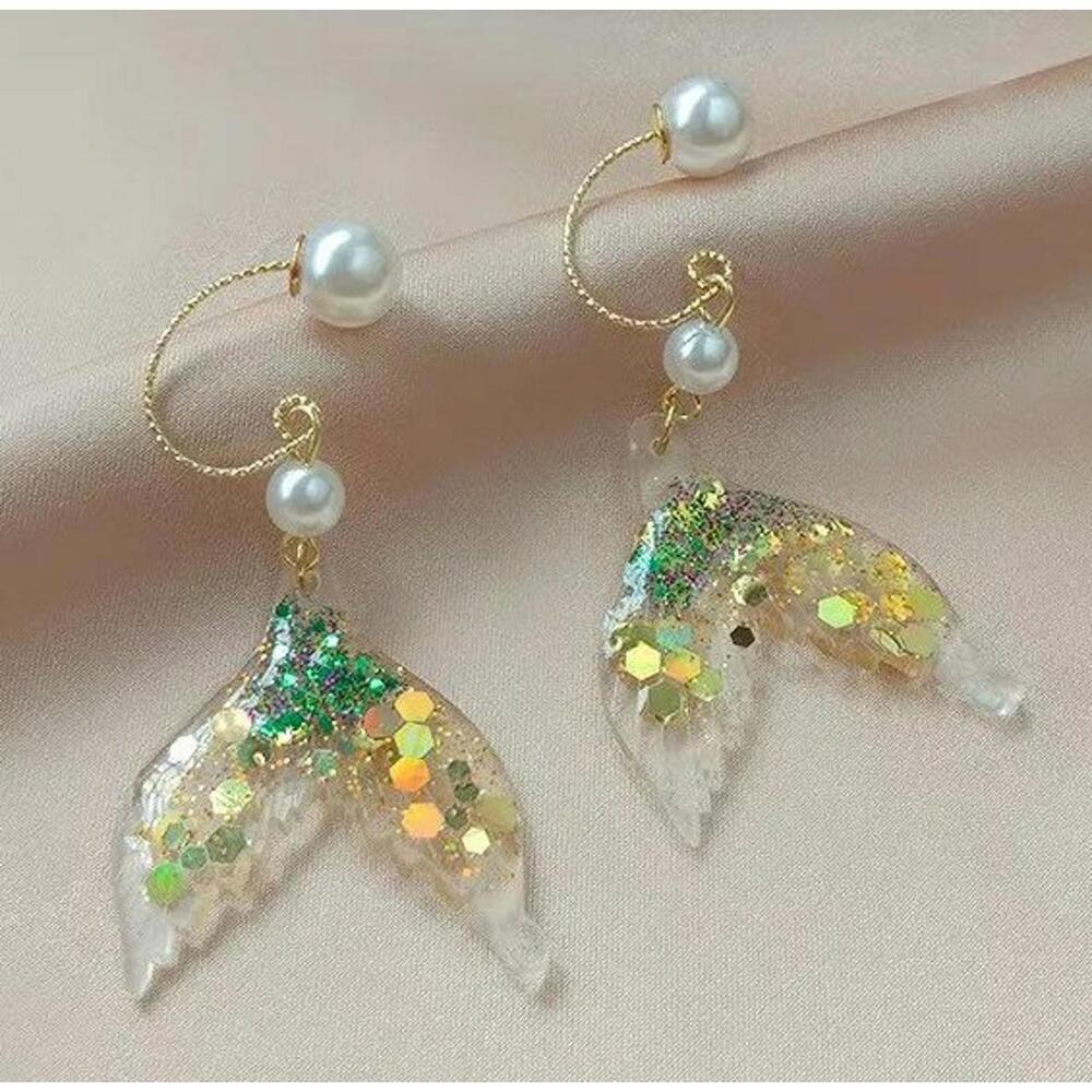 Earrings Mermaid tail NEW